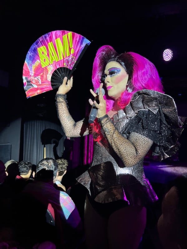 Miss Bibi, the drag persona of actor Edgar Sánchez, added another layer of extravagance and joy. Sánchez also served as the event's producer.