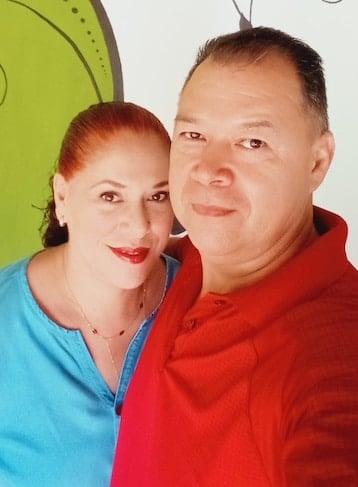 Barbara Maribel Rodriguez and Juan Carlos Ramirez, the wife-and-husband duo behind Creperie House.