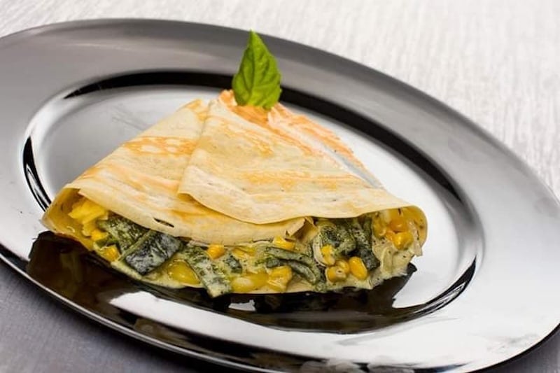 Creperie House savorey corn