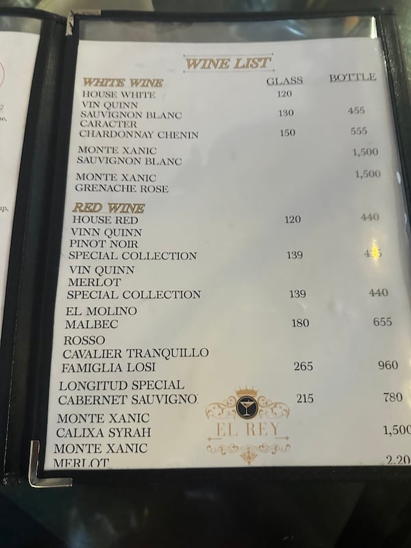 el rey wine