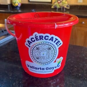 red bucket