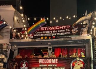 STUDS Bear and Leather Bar is celebrating its third anniversary. The bar is expanding in more ways than one — from new leadership and digital media ventures to an expanded retail presence and rooftop experience. Photo by Hector Romero