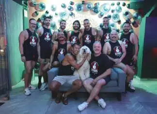 studs bear bar group photo