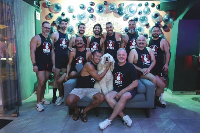 studs bear bar group photo
