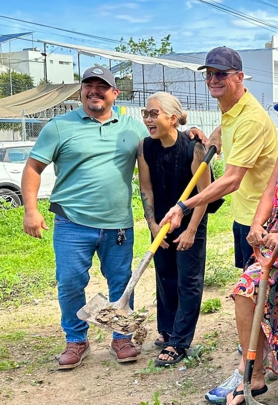 School for the Girls Ground breaking 3}
