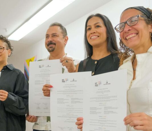 Vallarta and NYC Pride Sign Historic LGBTQ+ Sister City Agreement nyc pride and Vallarta sister city 1