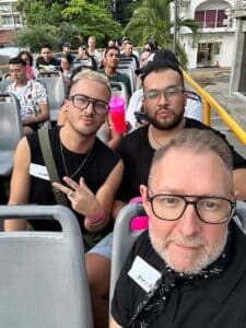 Josh, Mau and Jamie
