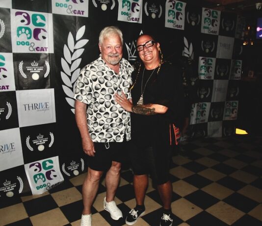 Tamale & Sugarbaker Named Best Gay Couple at the 2024 Best of Gays Awards Tamale y Sugarbaker cmyk