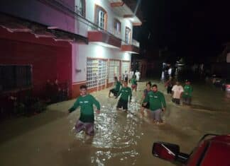 La Floresta neighborhood Storm