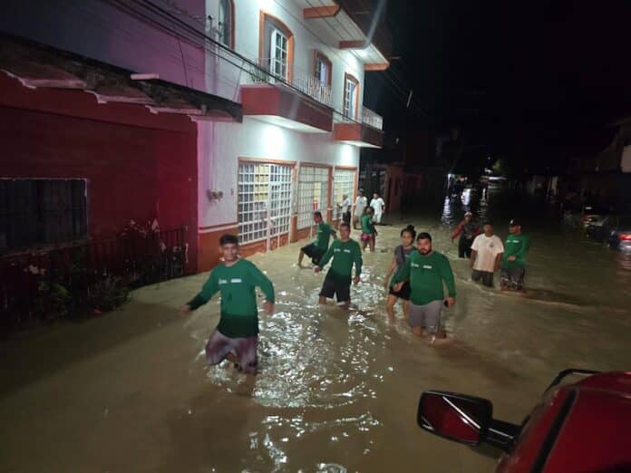 La Floresta neighborhood Storm