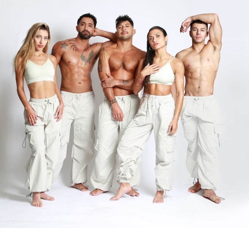 Humans cast performing at the Coco Cabaret