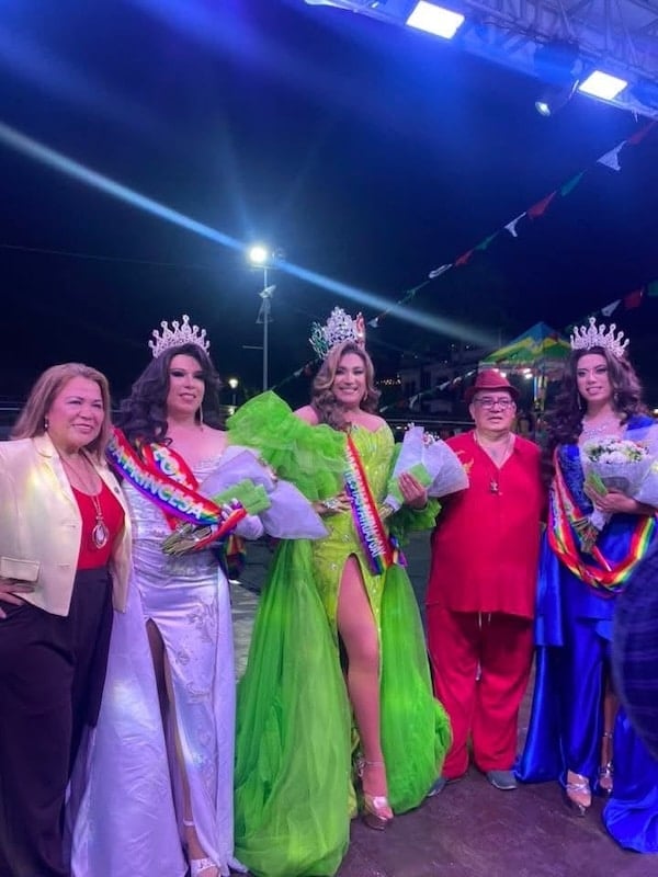 Alondra, a 28-year-old surgical nursing professional from Colonia Palmar del Progreso, was crowned Queen of the Patriotic Celebrations in El Pitillal on Sept. 13, in a pageant organized by Puerto Vallarta’s Office of Sexual Diversity. Photo provided