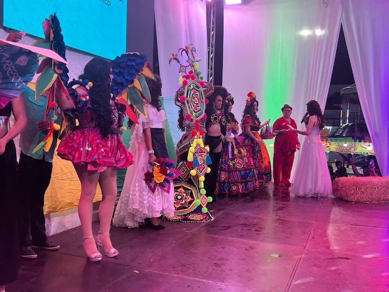 Alondra, a 28-year-old surgical nursing professional from Colonia Palmar del Progreso, was crowned Queen of the Patriotic Celebrations in El Pitillal on Sept. 13, in a pageant organized by Puerto Vallarta’s Office of Sexual Diversity. Photo provided