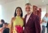 (left to right) Councilwoman Madero joined Jesus Rosales, hotel director, in welcoming a who’s who of Puerto Vallarta’s LGBTQ+ community to the screening of La Arriera (The Muleteer), an evocative film exploring gender, identity and liberation in 1930s Jalisco. The event was held at the Tryst Hotel on Sept. 4, 2025. Photo by Jerry Jones.
