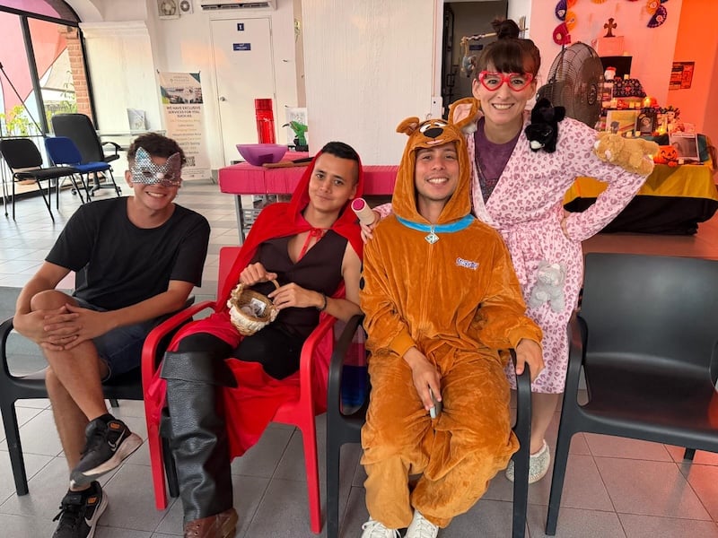 halloween Vallarta community center 2