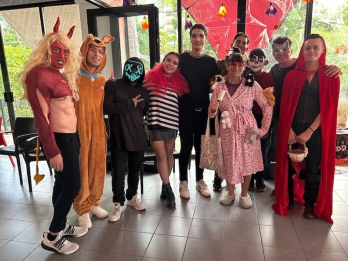 halloween Vallarta community center 13