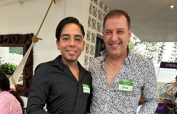Photo Gallery: Gay+ Mixer at Cuale Condo Hotel alberto and jacob hosts