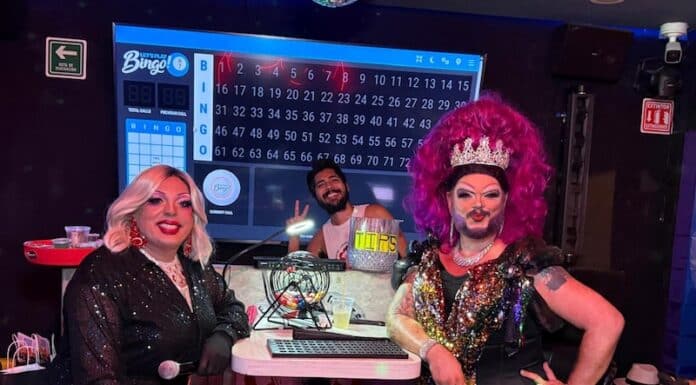 Bingo Balls & High Heels: Strip Down Bingo Hits a High Note at STUDS studs bingo mikel in drag 16