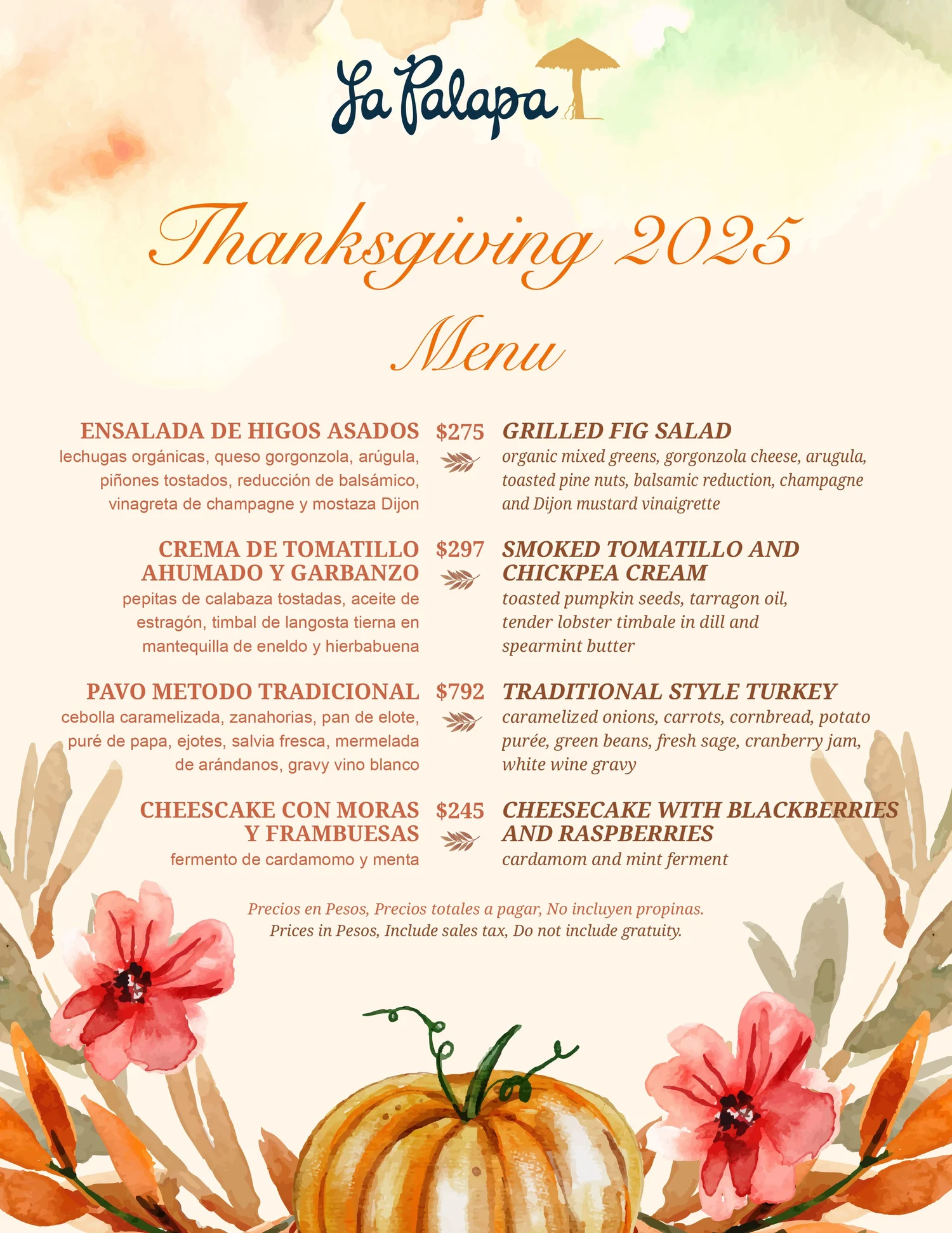 la palpa thanksgiving 2025