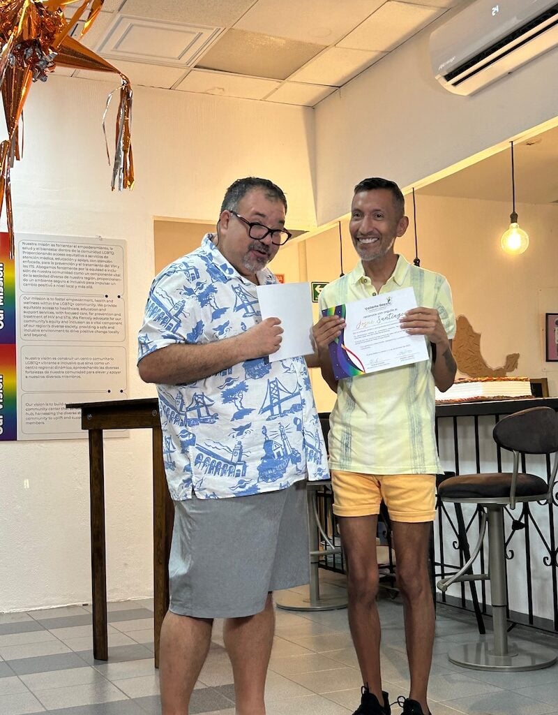 Volunteers dinner Gay+