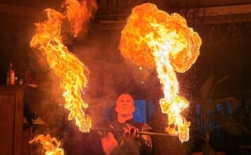Rico Indian Reaches Three-Year Milestone With Anniversary Festivities fire dancer rico indian
