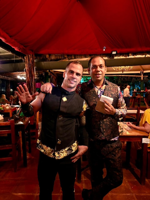 owner and fire dancer rico indian