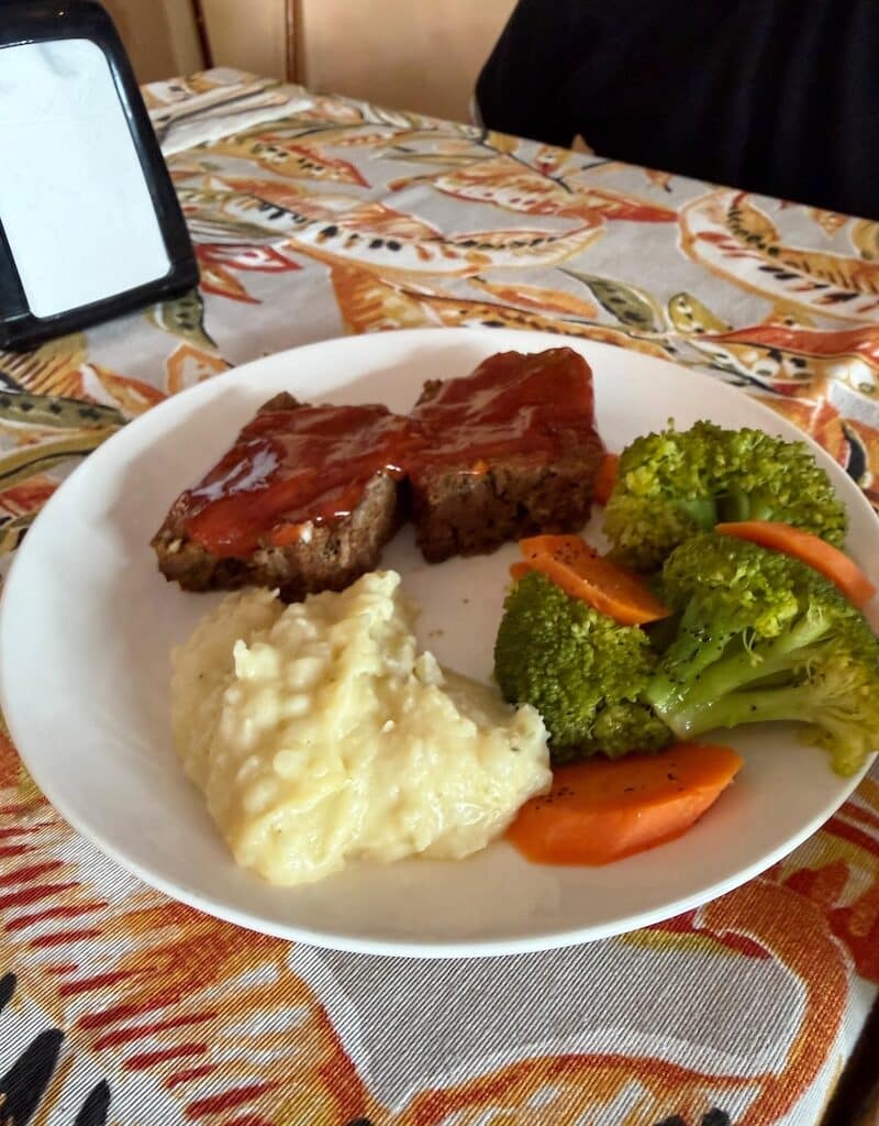 Bar Frida y Restaurante's meatloaf.