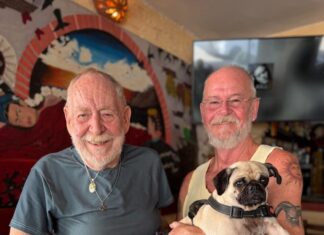 Bar Frida y Restaurante: A Legacy of Leadership Frida Bar y Restaurante owner, Tom Finley, and Manager Mike Laking.