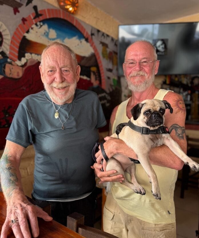 Frida Bar y Restaurante owner, Tom Finley, and Manager Mike Laking.