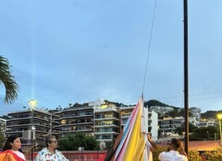 Permanent LGBTQ+ Flag Raised at Lázaro Cárdenas Park in Romantic Zone lgbtq flag Lazaro Cardenas park