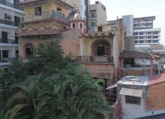 Quinta Encanto Property Reflects Layered History of Puerto Vallarta Quinta Encanto (as show in December, 2026), was built by a man who is considered by many to be one of the founders of what is now modern day Puerto Vallarta, Diego Bentacourt Verde. Photo by Christian Alexis Velasco.