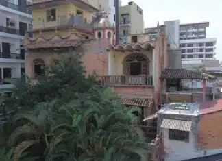 Quinta Encanto Property Reflects Layered History of Puerto Vallarta Quinta Encanto (as show in December, 2026), was built by a man who is considered by many to be one of the founders of what is now modern day Puerto Vallarta, Diego Bentacourt Verde. Photo by Christian Alexis Velasco.