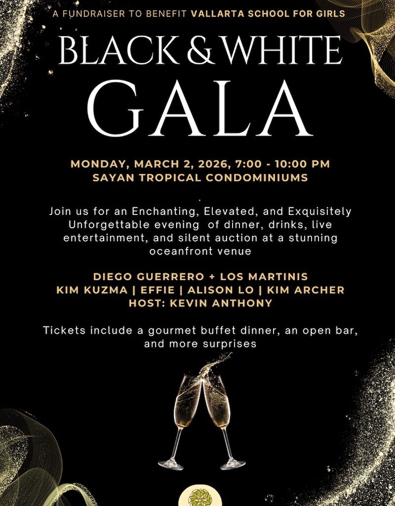 Black and White 2026 Gala Poster