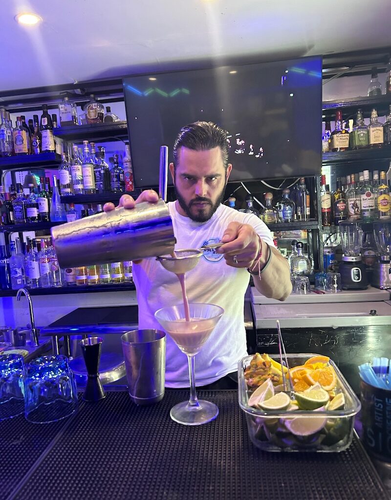 Javier Manuel Ramos, manager and bartender at Lalo’s Bar
