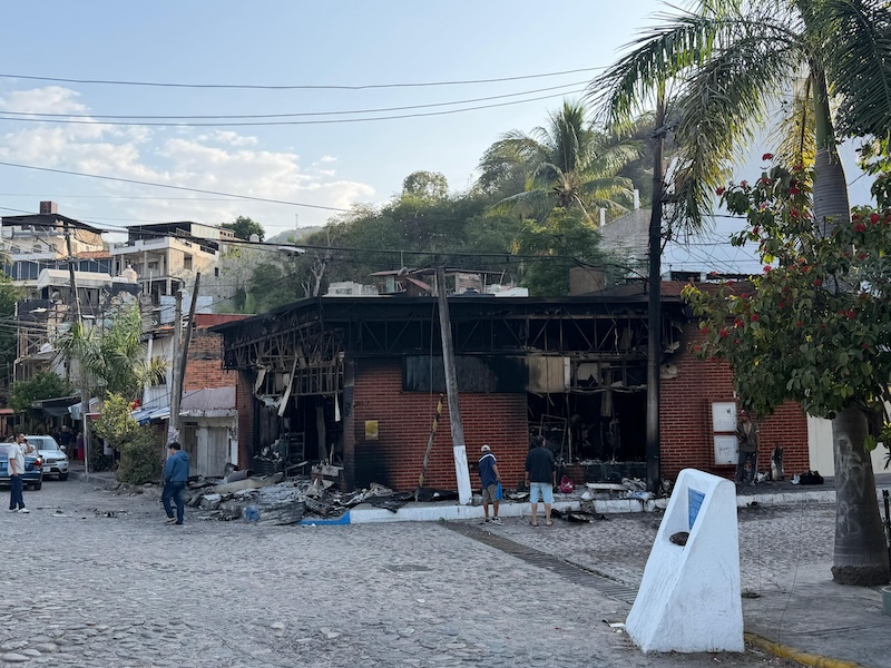 burned building 7
