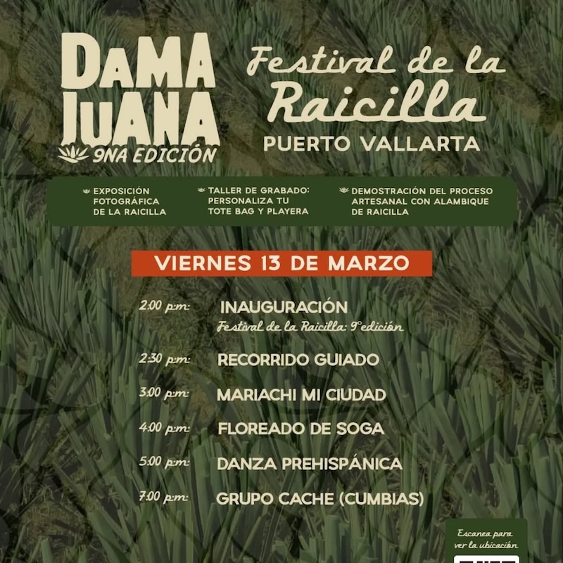 dama Juana raicilla festival