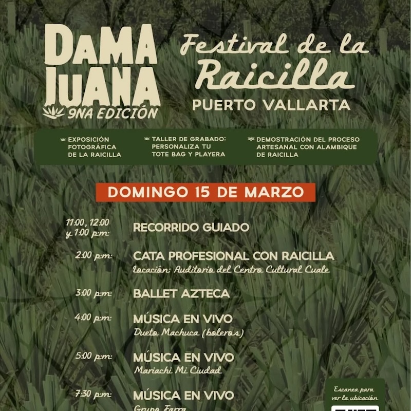 dama Juana raicilla festival