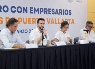 Puerto Vallarta Reports 1 Million Visitors in Early 2026 Amid Recovery Efforts meeting with business leaders 2