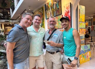 Photos: Galleria Dante Gay+ Mixer Draws 300+ mixer Galleria Dante 2026