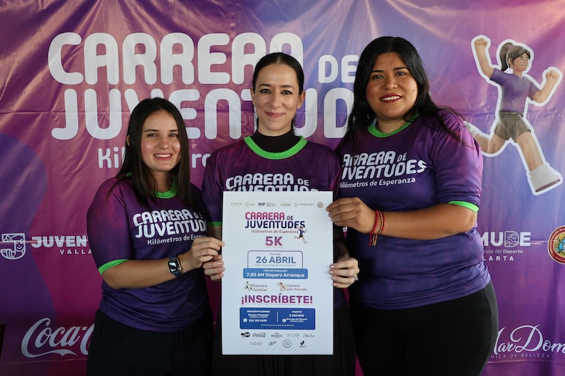 Rueda de prensa de la Carrera de las Juventudes 2026. Foto facilitada.