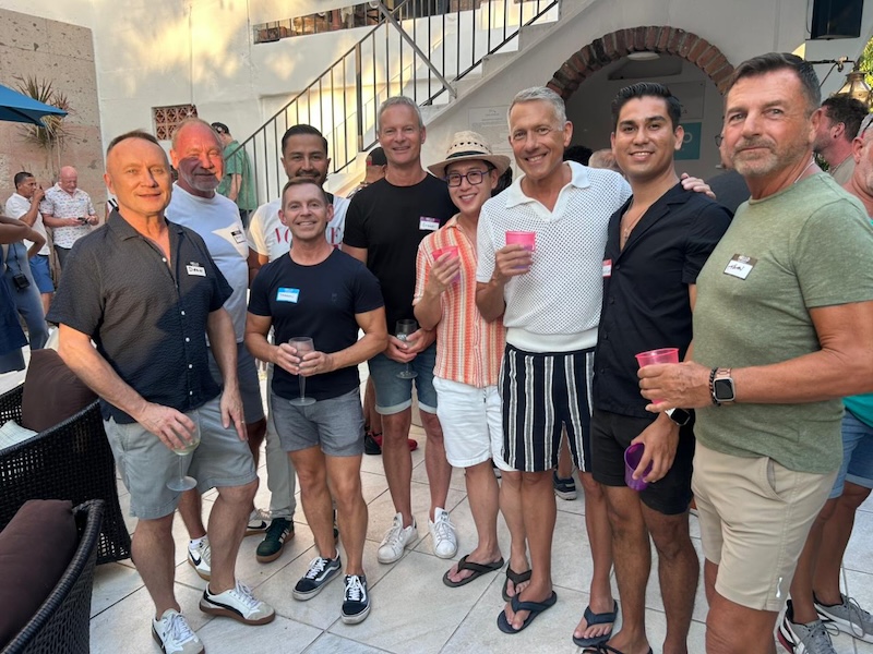 gay+ mixer at bistro gallery