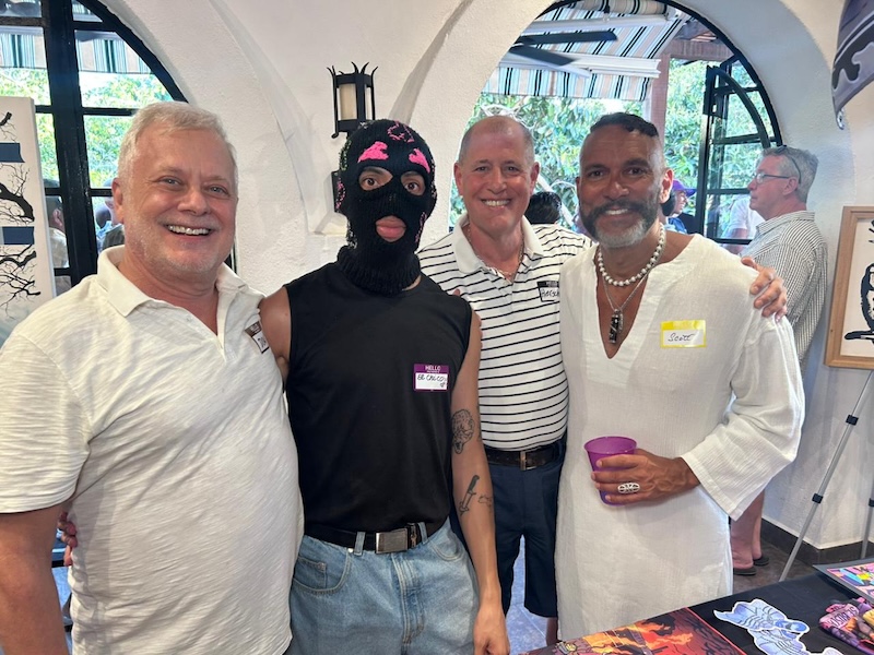 gay+ mixer at bistro gallery