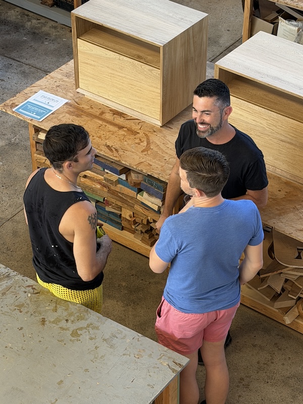 hyden art guys talking