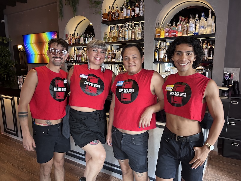 mixer gay the red door