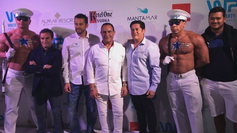 Jeffrey Sanker: Foto de archivo de White Party Puerto Vallarta.