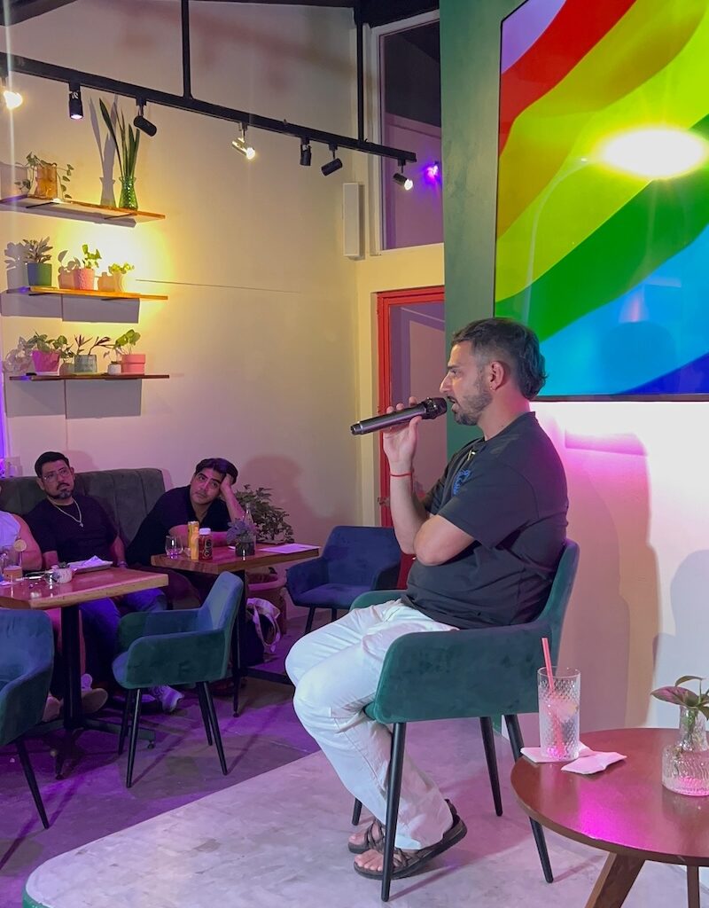 Santi Rivero at Cheeky Lounge