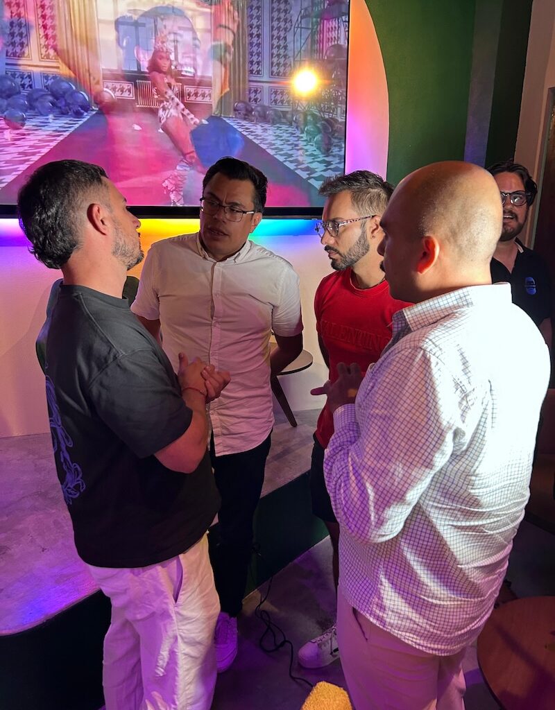 Santi Rivero at Cheeky Lounge