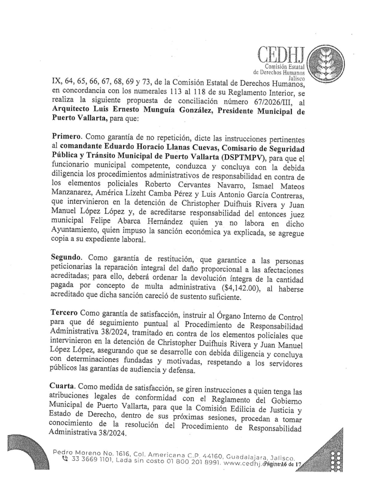 decisión de la comisión 1