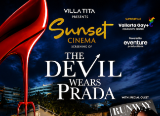 ‘The Devil Wears Prada’ Screening Brings Hollywood Glamour to Puerto Vallarta devil sunset cinema graphic