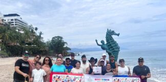 Photos: Sexual Diversity Office, LGBTQ+ Collectives Adopt ‘El Caballito’ Beach Adoption Caballito beach